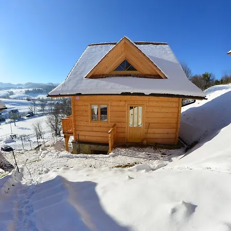 Komfortowe Osada Sniadania Sauna Grill Basen 木屋