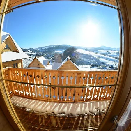 Komfortowe Osada Sniadania Sauna Grill Basen 木屋