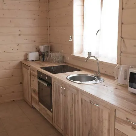 Komfortowe Osada Sniadania Sauna Grill Basen 木屋