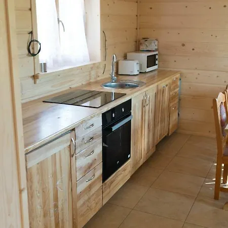 Komfortowe Osada Sniadania Sauna Grill Basen 木屋 亚沃尔基
